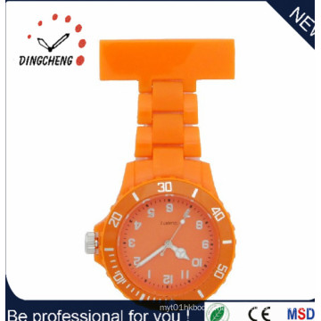 Unique Fashion Non-Silicone Pocket Plastic FOB Nurse Watch (DC-1152)